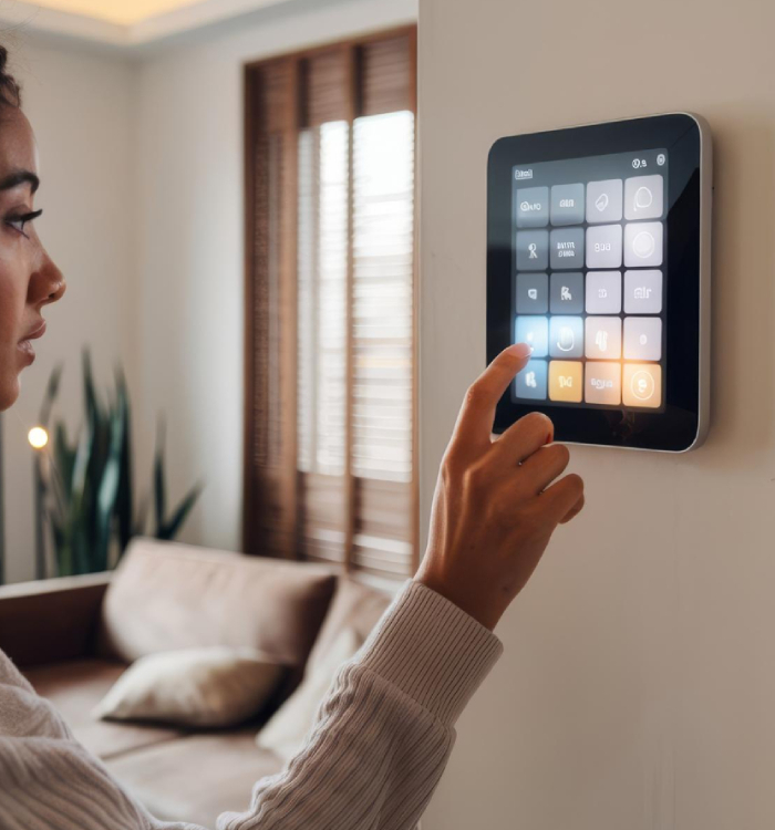 Interface domotique murale
