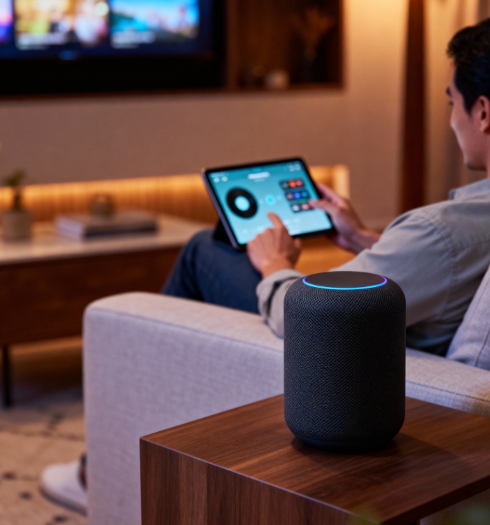 Contrôle maison connectée